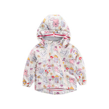 Load image into Gallery viewer, Floral Spring Rain Jacket
