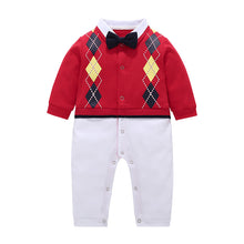 Load image into Gallery viewer, Baby Jumpsuit Red
